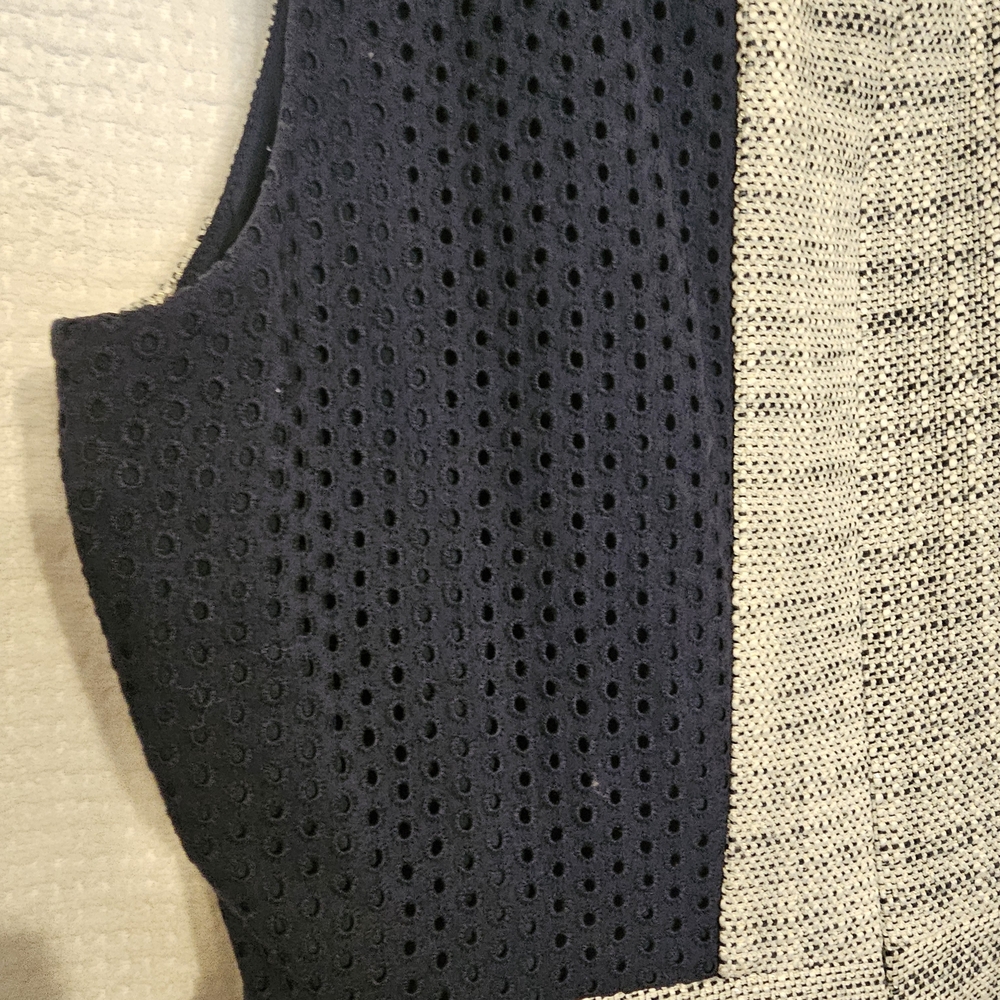 Women's J. Crew Gray Sheath Dress Sleeveless Crew Neck Size 8 - Picture 4 of 9